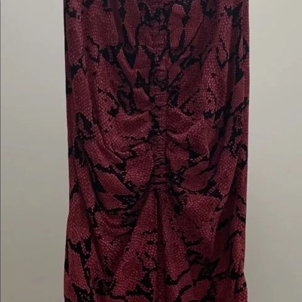 Ba&sh snake skin pencil skirt